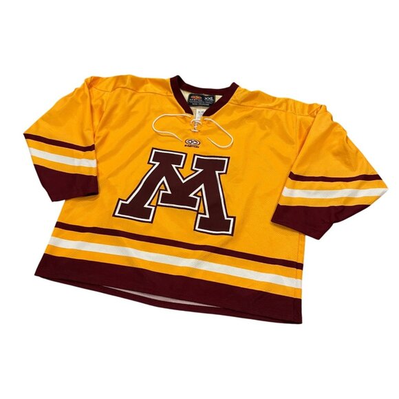 Vintage 2005-2006 Easton Minnesota Golden Gophers Alternate Hockey Jersey 2XL - Picture 4 of 6